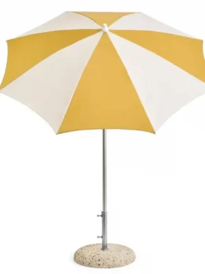 Slunečník Terrazza - Octagon 200 cm "Off-White / Ochre" HAY Nejprodávanější